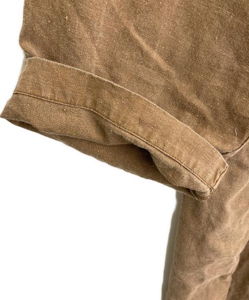 nest Robe（ネストローブ）nest Robe (ネストローブ) エシカルダイチャーチドレス ブラウン サイズ:Fの古着・服飾アイテム