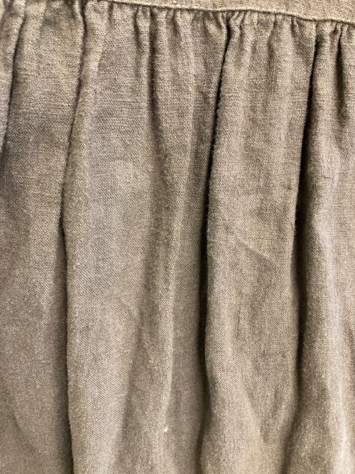 nest Robe（ネストローブ）nest Robe (ネストローブ) リネンワンピース ブラウン サイズ:Fの古着・服飾アイテム