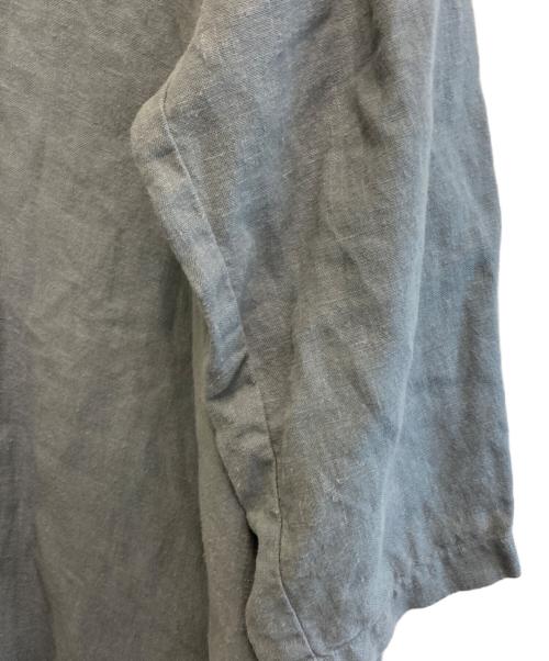 nest Robe（ネストローブ）nest Robe (ネストローブ) リネンワンピース ブルー サイズ:Fの古着・服飾アイテム