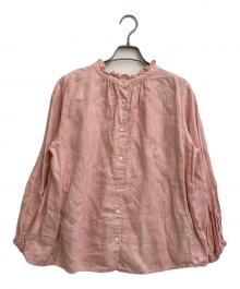 nest Robe（ネストローブ）の古着「リネンブラウス」｜ピンク