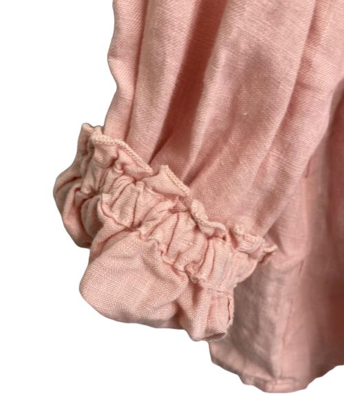 nest Robe（ネストローブ）nest Robe (ネストローブ) リネンブラウス ピンク サイズ:Fの古着・服飾アイテム