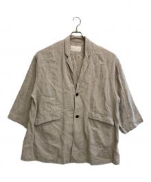 nest Robe（ネストローブ）の古着「リネンジャケット」｜ベージュ
