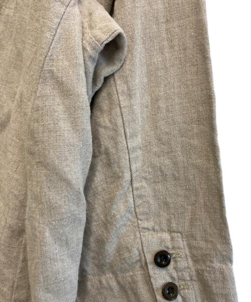 nest Robe（ネストローブ）nest Robe (ネストローブ) リネンジャケット ベージュ サイズ:Fの古着・服飾アイテム