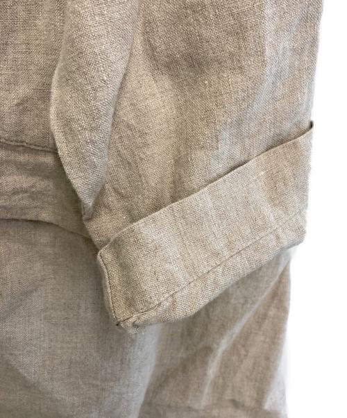 nest Robe（ネストローブ）nest Robe (ネストローブ) リネンジャケット ベージュ サイズ:Fの古着・服飾アイテム