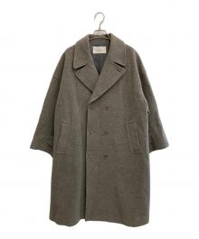 nest Robe（ネストローブ）の古着「ウールカシミヤフリース チェスターフィールドコート」｜グレー
