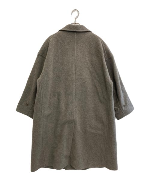 nest Robe（ネストローブ）nest Robe (ネストローブ) ウールカシミヤフリース チェスターフィールドコート グレー サイズ:freeの古着・服飾アイテム