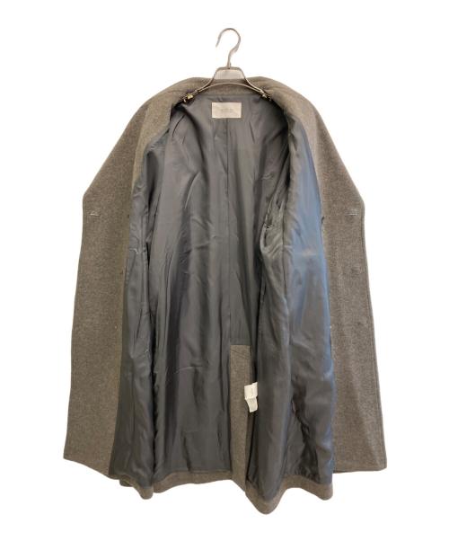 nest Robe（ネストローブ）nest Robe (ネストローブ) ウールカシミヤフリース チェスターフィールドコート グレー サイズ:freeの古着・服飾アイテム