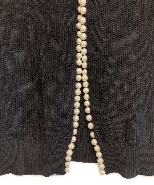 M-PREMIER（エムプルミエ）M-premier (エムプルミエ) ボレロカーディガン ブラック サイズ:36の古着・服飾アイテム