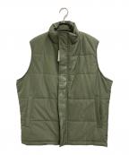 CRONOSクロノス）の古着「パデットベスト」｜グリーン