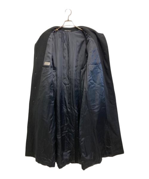 GIORGIO ARMANI（ジョルジョアルマーニ）GIORGIO ARMANI (ジョルジョアルマーニ) アルパカ混ウールステンカラーコート ブラック サイズ:-の古着・服飾アイテム