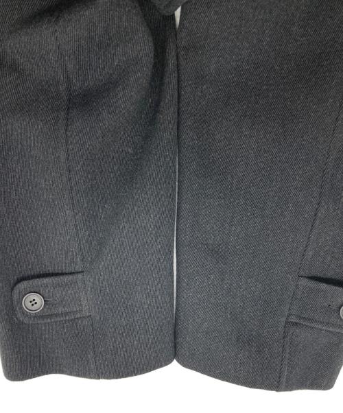 GIORGIO ARMANI（ジョルジョアルマーニ）GIORGIO ARMANI (ジョルジョアルマーニ) アルパカ混ウールステンカラーコート ブラック サイズ:-の古着・服飾アイテム