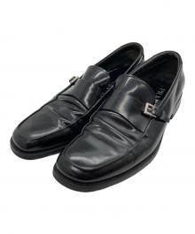 PRADA（プラダ）の古着「ローファー」｜ブラック