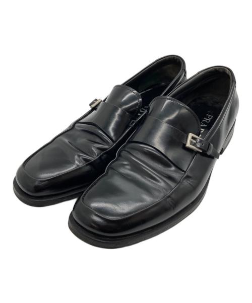 PRADA（プラダ）PRADA (プラダ) ローファー ブラック サイズ:SIZE 8の古着・服飾アイテム