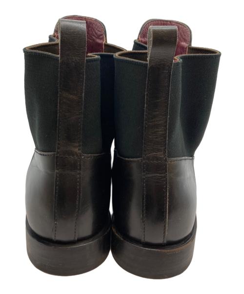 DOLCE & GABBANA（ドルチェ＆ガッバーナ）DOLCE & GABBANA (ドルチェ＆ガッバーナ) サイドゴアブーツ ブラック サイズ:8の古着・服飾アイテム