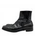 PRADA (プラダ) スクエアトゥサイドジップブーツ ブラック サイズ:SIZE 9：25000円