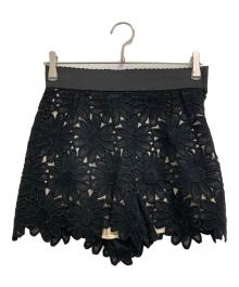DOLCE & GABBANA（ドルチェ＆ガッバーナ）の古着「レーススカート」｜ブラック