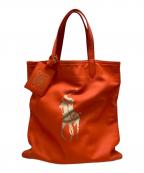 RALPH LAURENラルフローレン）の古着「トートバッグ」｜オレンジ