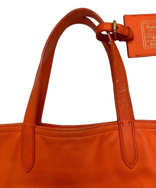 RALPH LAUREN（ラルフローレン）RALPH LAUREN (ラルフローレン) トートバッグ オレンジの古着・服飾アイテム