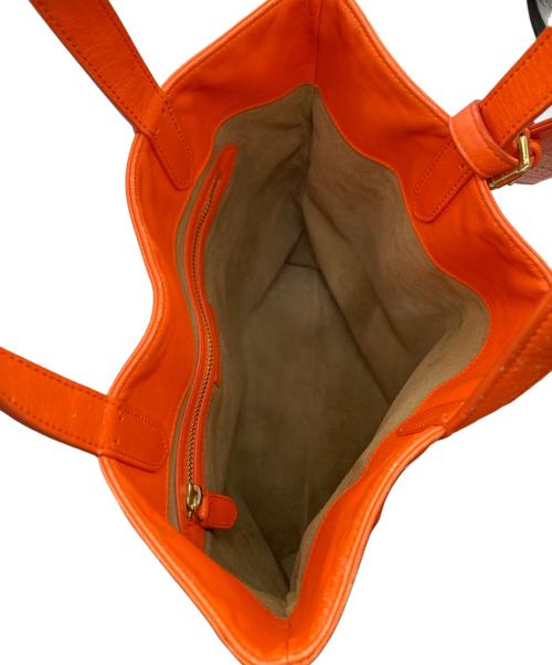 RALPH LAUREN（ラルフローレン）RALPH LAUREN (ラルフローレン) トートバッグ オレンジの古着・服飾アイテム