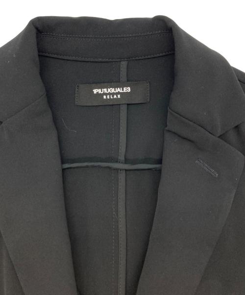 1piu1uguale3（ウノピュウノウグァーレトレ）1piu1uguale3 (ウノピュウノウグァーレトレ) ジャケット ブラック サイズ:Sの古着・服飾アイテム