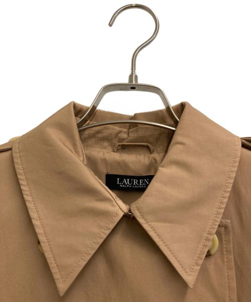LAUREN RALPH LAUREN（ローレンラルフローレン）LAUREN RALPH LAUREN (ローレンラルフローレン) トレンチコート ベージュ サイズ:M 未使用品の古着・服飾アイテム
