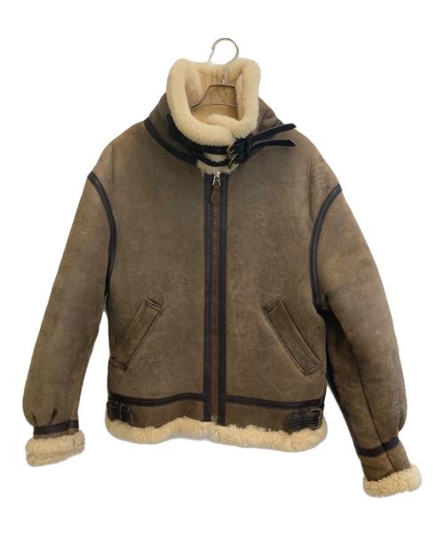 AVIREX（アヴィレックス）AVIREX (アヴィレックス) TYPE-B3ムートン フライトジャケット ブラウン サイズ:SIZE 38の古着・服飾アイテム