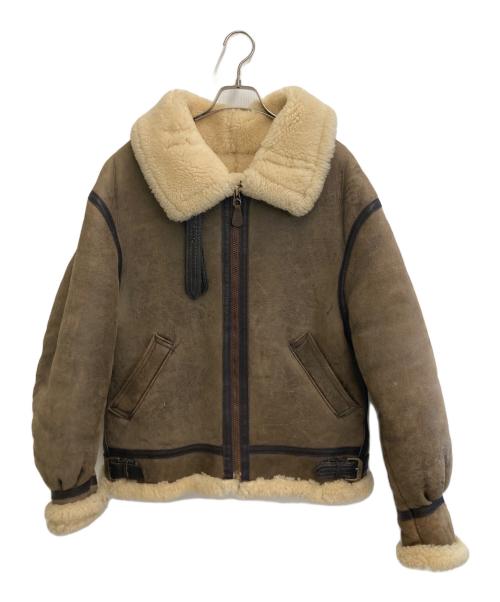 AVIREX（アヴィレックス）AVIREX (アヴィレックス) TYPE-B3ムートン フライトジャケット ブラウン サイズ:SIZE 38の古着・服飾アイテム