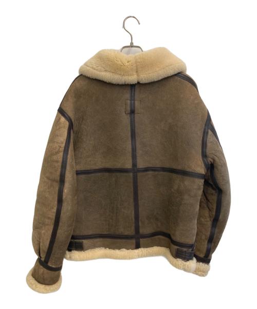 AVIREX（アヴィレックス）AVIREX (アヴィレックス) TYPE-B3ムートン フライトジャケット ブラウン サイズ:SIZE 38の古着・服飾アイテム