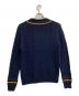 POLO RALPH LAUREN (ポロ・ラルフローレン) ケーブルニット ネイビー サイズ:S：6000円
