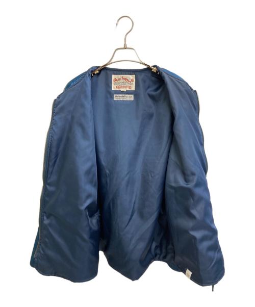 CALEE SUPPLY（キャリー）CALEE SUPPLY (キャリー) Satin insulation jacket ブルー サイズ:Mの古着・服飾アイテム