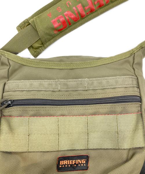 BRIEFING（ブリーフィング）BRIEFING (ブリーフィング) デイトリッパーSショルダーバッグ オリーブの古着・服飾アイテム