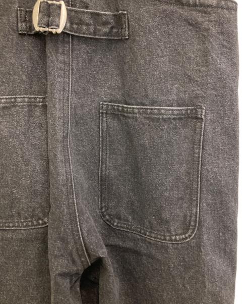 oblekt（オブレクト）oblekt (オブレクト) デニムオーバーオール ブラック サイズ:M 未使用品の古着・服飾アイテム