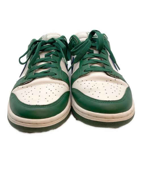 NIKE（ナイキ）NIKE (ナイキ) スニーカー ホワイト×グリーン サイズ:29cmの古着・服飾アイテム