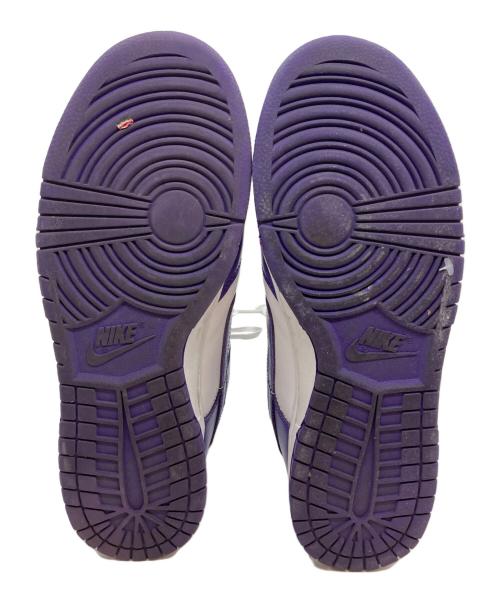 NIKE（ナイキ）NIKE (ナイキ) スニーカー ホワイト×パープル サイズ:SIZE 28.5cmの古着・服飾アイテム