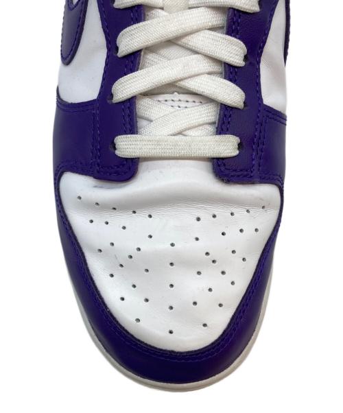 NIKE（ナイキ）NIKE (ナイキ) スニーカー ホワイト×パープル サイズ:SIZE 28.5cmの古着・服飾アイテム