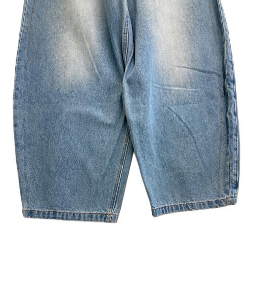 yhone（ヨーン）yhone (ヨーン) ワイドデニムパンツ ブルー サイズ:32の古着・服飾アイテム