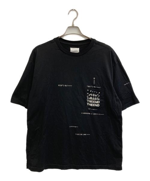 TAKAHIROMIYASHITA TheSoloIst.（タカヒロミヤシタ ザソロイスト）TAKAHIROMIYASHITA TheSoloIst. (タカヒロミヤシタ ザソロイスト) プリントTシャツ ブラック サイズ:ＦＲＥＥの古着・服飾アイテム