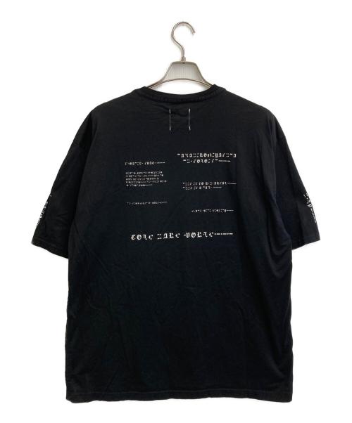 TAKAHIROMIYASHITA TheSoloIst.（タカヒロミヤシタ ザソロイスト）TAKAHIROMIYASHITA TheSoloIst. (タカヒロミヤシタ ザソロイスト) プリントTシャツ ブラック サイズ:ＦＲＥＥの古着・服飾アイテム