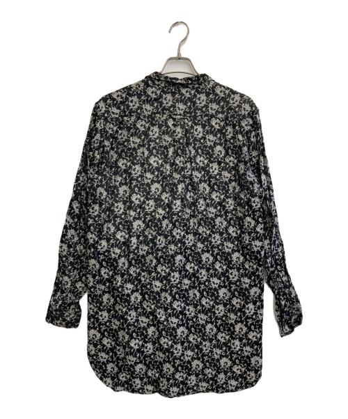 Y's（ワイズ）Y's (ワイズ) 花柄シャツ ブラック×グレー サイズ:-の古着・服飾アイテム