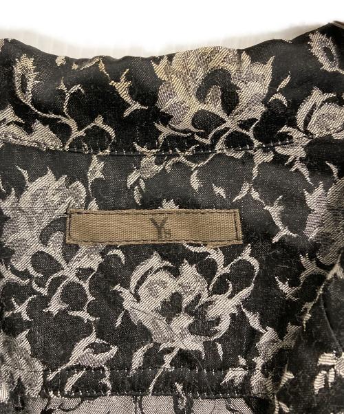 Y's（ワイズ）Y's (ワイズ) 花柄シャツ ブラック×グレー サイズ:-の古着・服飾アイテム