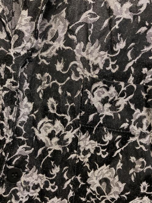 Y's（ワイズ）Y's (ワイズ) 花柄シャツ ブラック×グレー サイズ:-の古着・服飾アイテム