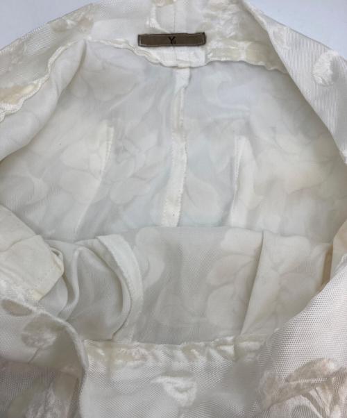 Y's（ワイズ）Y's (ワイズ) クロップドパンツ ホワイト サイズ:-の古着・服飾アイテム