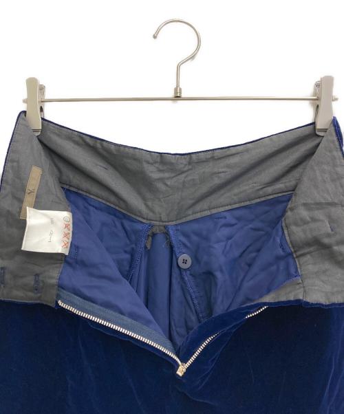 Y's（ワイズ）Y's (ワイズ) ベロアスカート ネイビー サイズ:-の古着・服飾アイテム