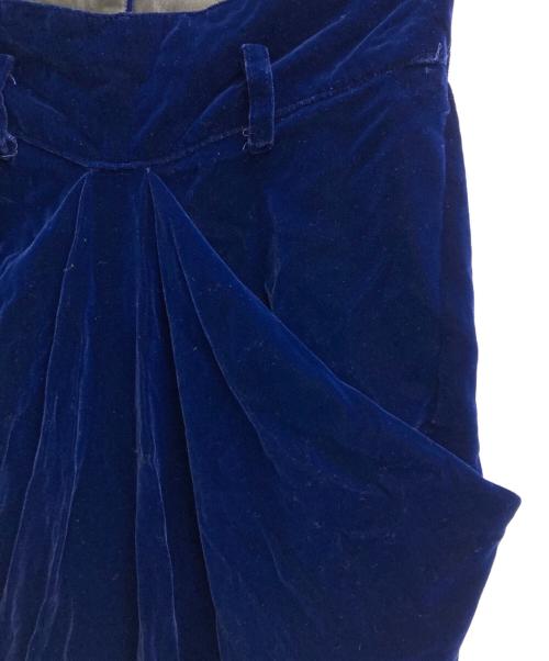 Y's（ワイズ）Y's (ワイズ) ベロアスカート ネイビー サイズ:-の古着・服飾アイテム