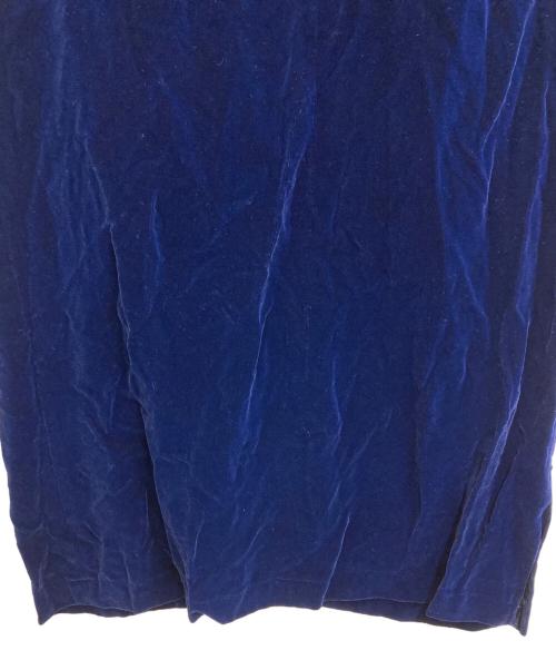 Y's（ワイズ）Y's (ワイズ) ベロアスカート ネイビー サイズ:-の古着・服飾アイテム