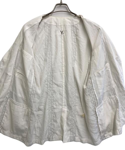 Y's（ワイズ）Y's (ワイズ) シャツジャケット ホワイト サイズ:-の古着・服飾アイテム