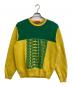 SUPREME（シュプリーム）の古着「Logo Repeat Sweater」｜グリーン×イエロー