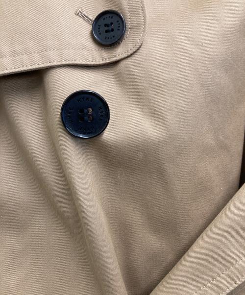 HYKE（ハイク）HYKE (ハイク) BIG FITトレンチコート ベージュ サイズ:2の古着・服飾アイテム