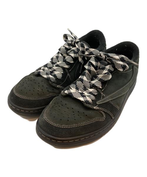 NIKE（ナイキ）NIKE (ナイキ) Travis Scott (トラヴィススコット) Travis Scott × Nike Air Jordan 1 Low OG SP ブラック サイズ:27の古着・服飾アイテム