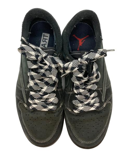 NIKE（ナイキ）NIKE (ナイキ) Travis Scott (トラヴィススコット) Travis Scott × Nike Air Jordan 1 Low OG SP ブラック サイズ:27の古着・服飾アイテム
